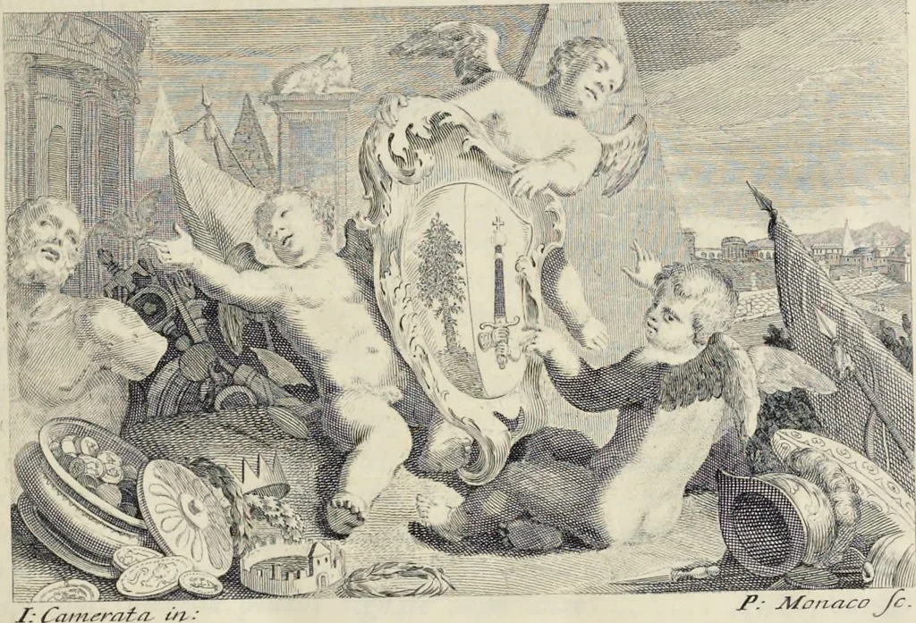 An illustration from Novus thesaurus antiquitatum romanarum, 1735, leaf 8