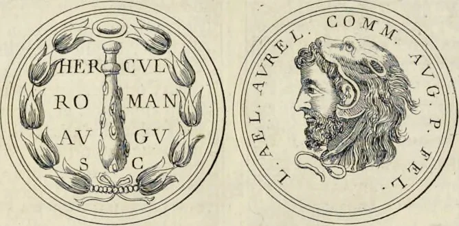 An illustration from Novus thesaurus antiquitatum romanarum, 1735, leaf 207