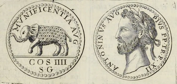 An illustration from Novus thesaurus antiquitatum romanarum, 1735, leaf 274