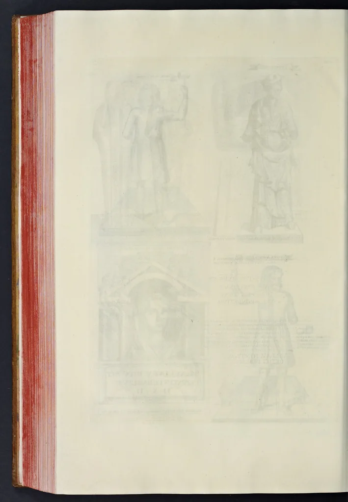 An illustration from Novus thesaurus antiquitatum romanarum, 1735, leaf 525