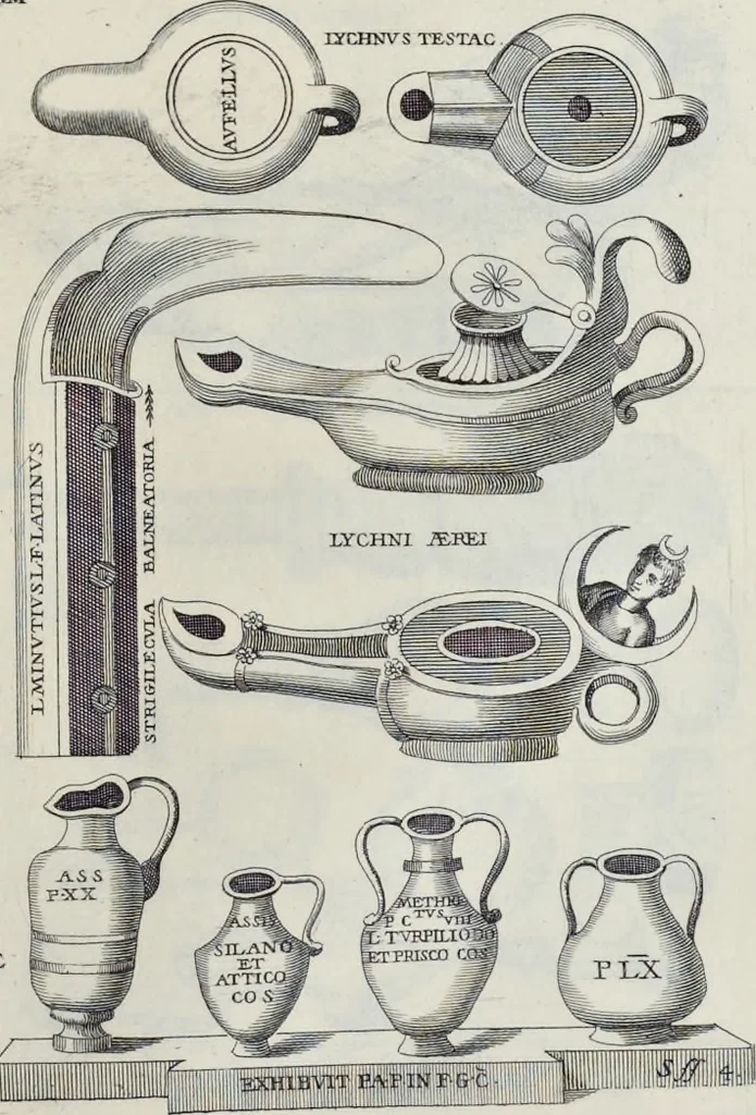 An illustration from Novus thesaurus antiquitatum romanarum, 1735, leaf 528