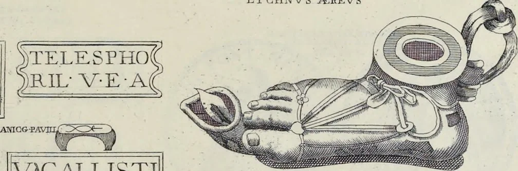 An illustration from Novus thesaurus antiquitatum romanarum, 1735, leaf 530