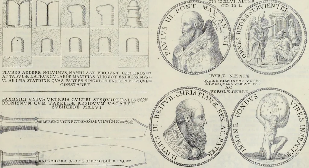 An illustration from Novus thesaurus antiquitatum romanarum, 1735, leaf 532