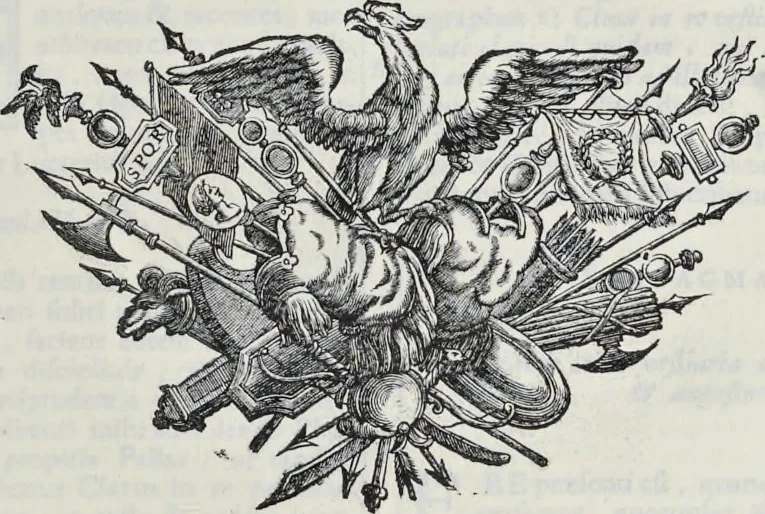 An illustration from Novus thesaurus antiquitatum romanarum, 1735, leaf 692