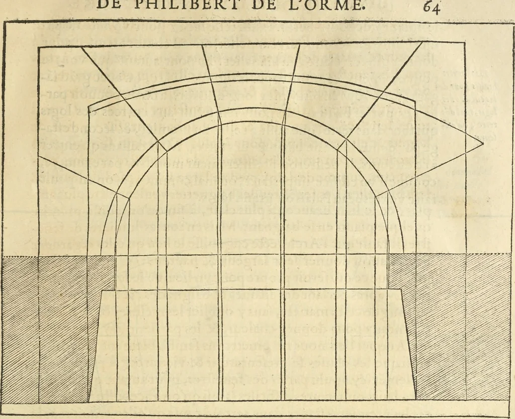An illustration from Le premier tome de l'architectvre de Philibert de l'Orme .., 1568, leaf 144
