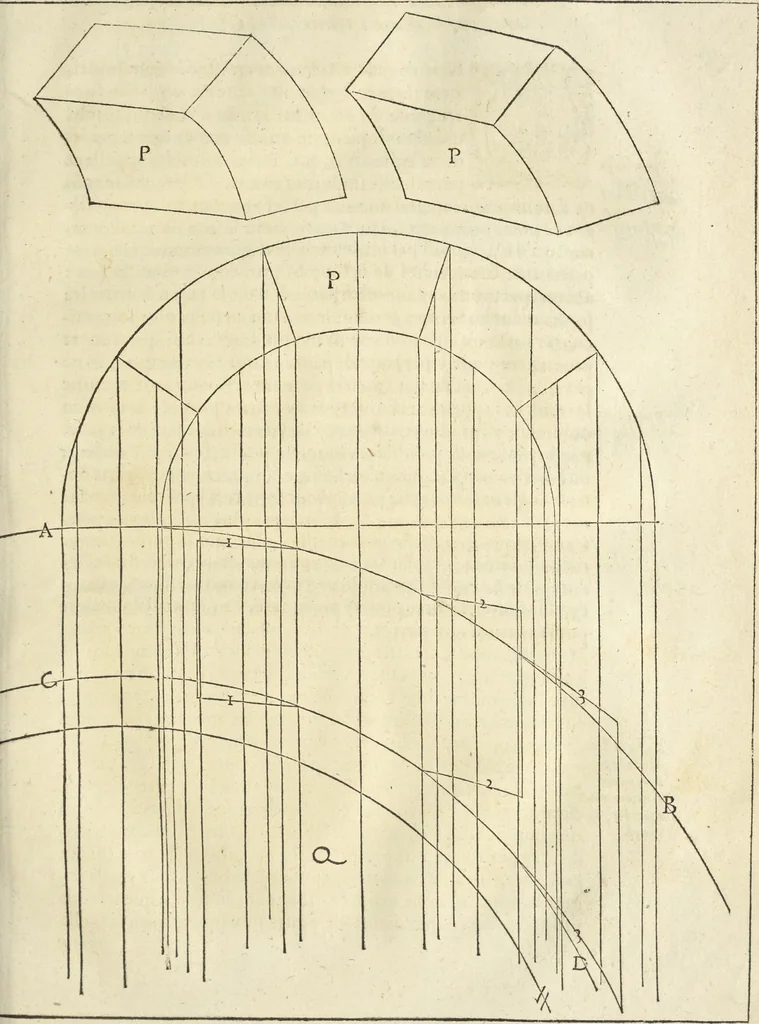 An illustration from Le premier tome de l'architectvre de Philibert de l'Orme .., 1568, leaf 172