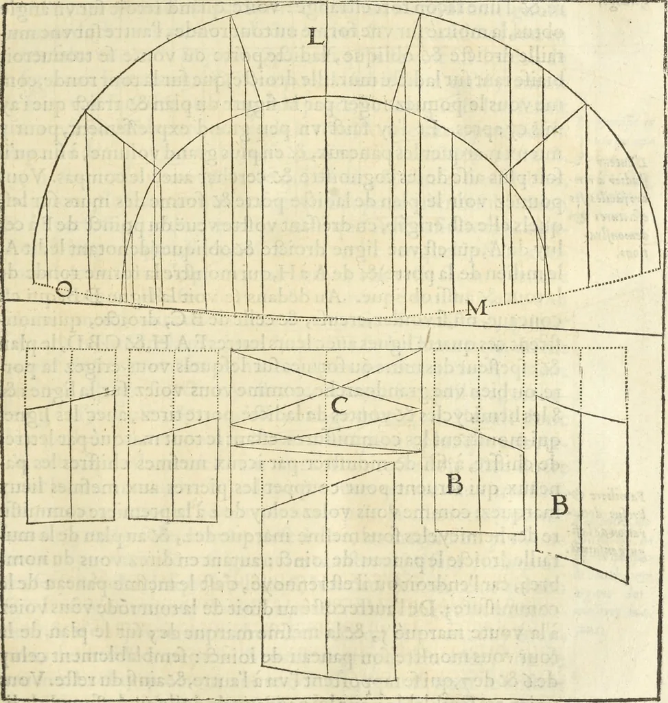 An illustration from Le premier tome de l'architectvre de Philibert de l'Orme .., 1568, leaf 176