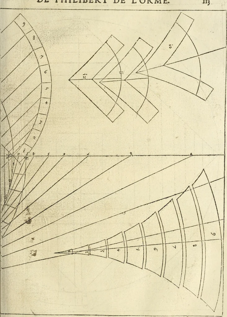 An illustration from Le premier tome de l'architectvre de Philibert de l'Orme .., 1568, leaf 244