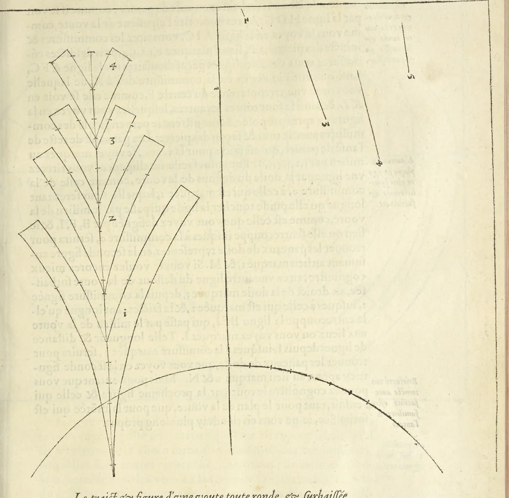 An illustration from Le premier tome de l'architectvre de Philibert de l'Orme .., 1568, leaf 254