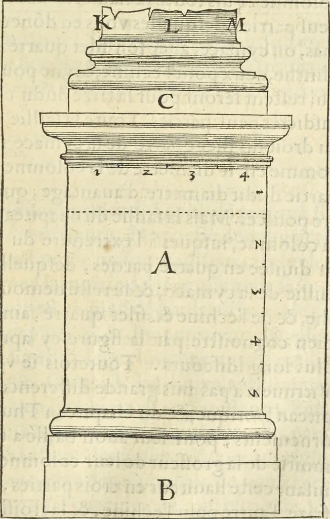 An illustration from Le premier tome de l'architectvre de Philibert de l'Orme .., 1568, leaf 308