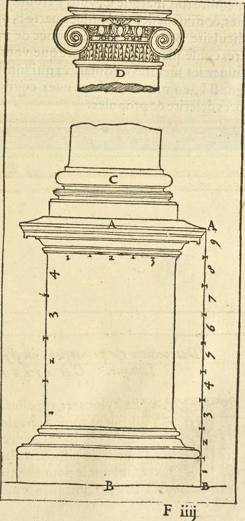 An illustration from Le premier tome de l'architectvre de Philibert de l'Orme .., 1568, leaf 336