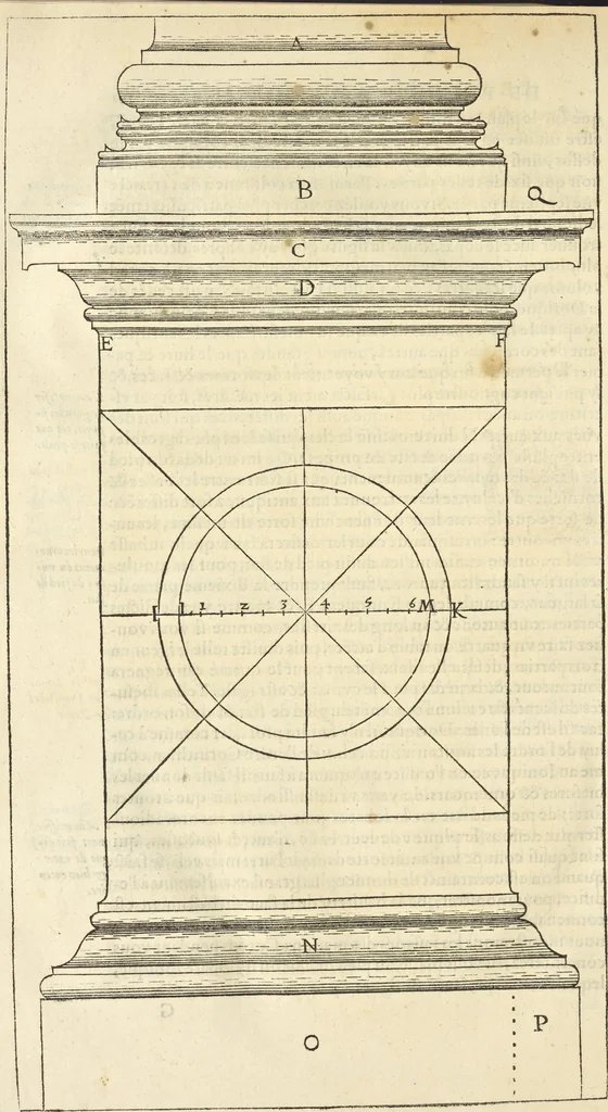 An illustration from Le premier tome de l'architectvre de Philibert de l'Orme .., 1568, leaf 343