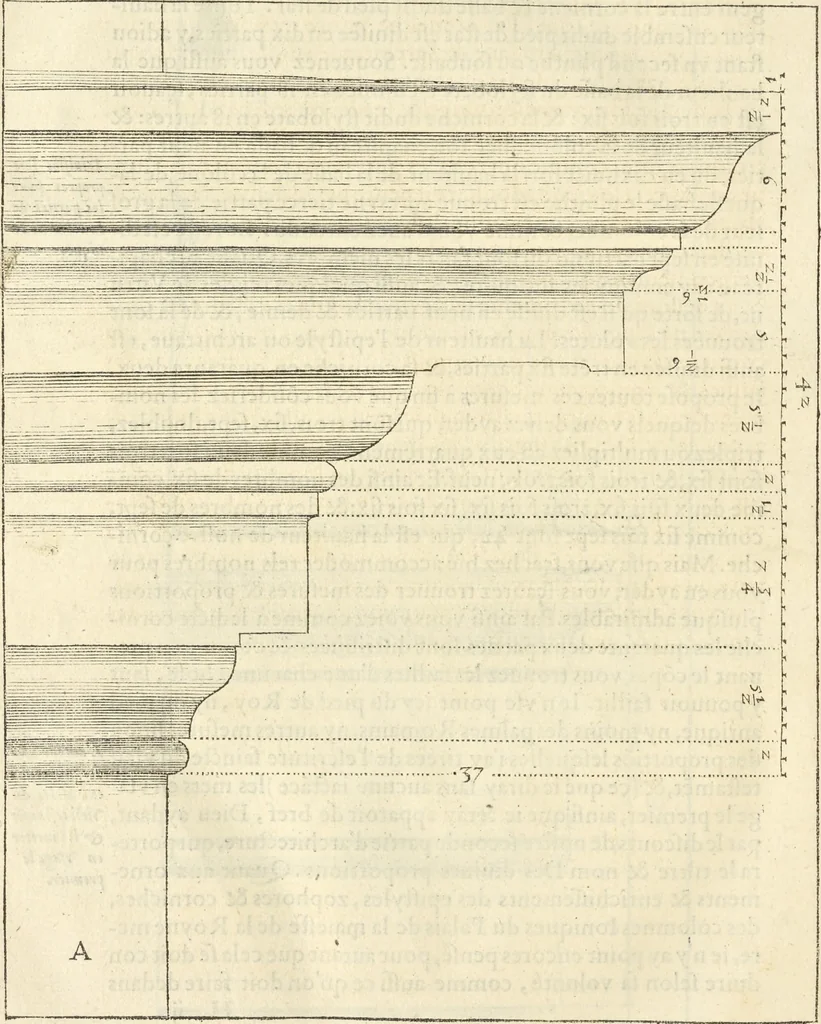 An illustration from Le premier tome de l'architectvre de Philibert de l'Orme .., 1568, leaf 357