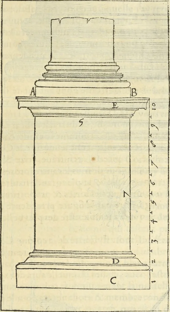 An illustration from Le premier tome de l'architectvre de Philibert de l'Orme .., 1568, leaf 374