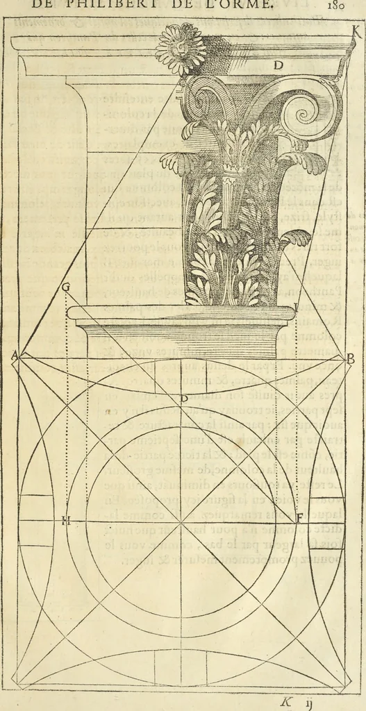 An illustration from Le premier tome de l'architectvre de Philibert de l'Orme .., 1568, leaf 380