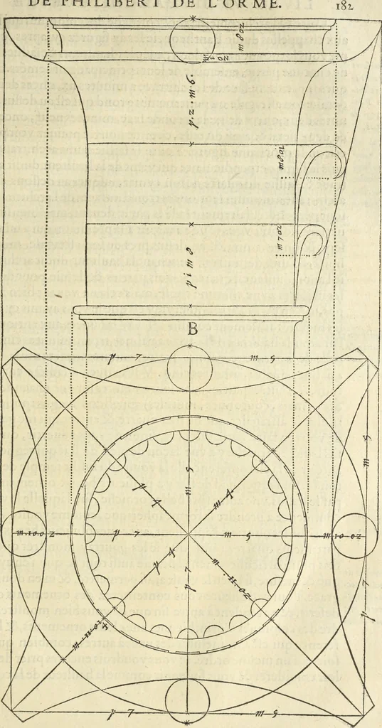 An illustration from Le premier tome de l'architectvre de Philibert de l'Orme .., 1568, leaf 384