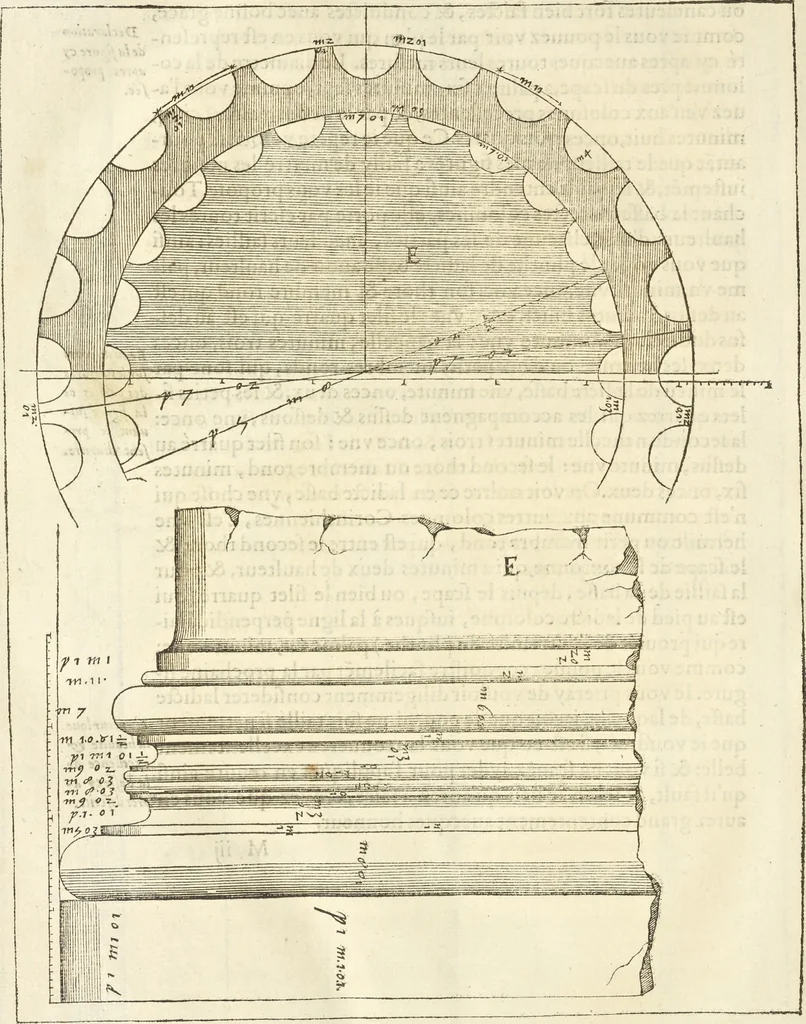 An illustration from Le premier tome de l'architectvre de Philibert de l'Orme .., 1568, leaf 407