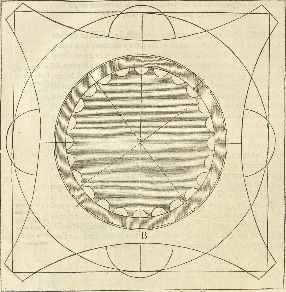An illustration from Le premier tome de l'architectvre de Philibert de l'Orme .., 1568, leaf 431