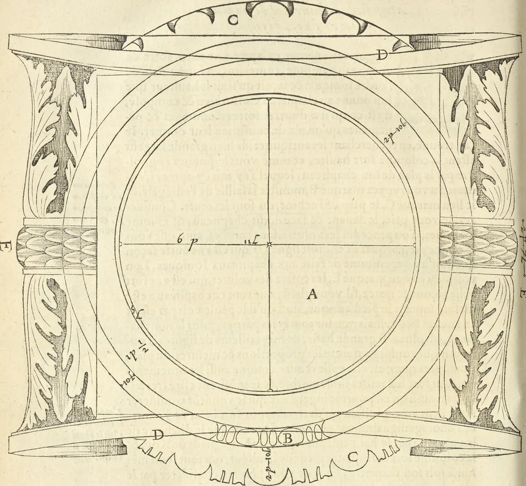 An illustration from Le premier tome de l'architectvre de Philibert de l'Orme .., 1568, leaf 435