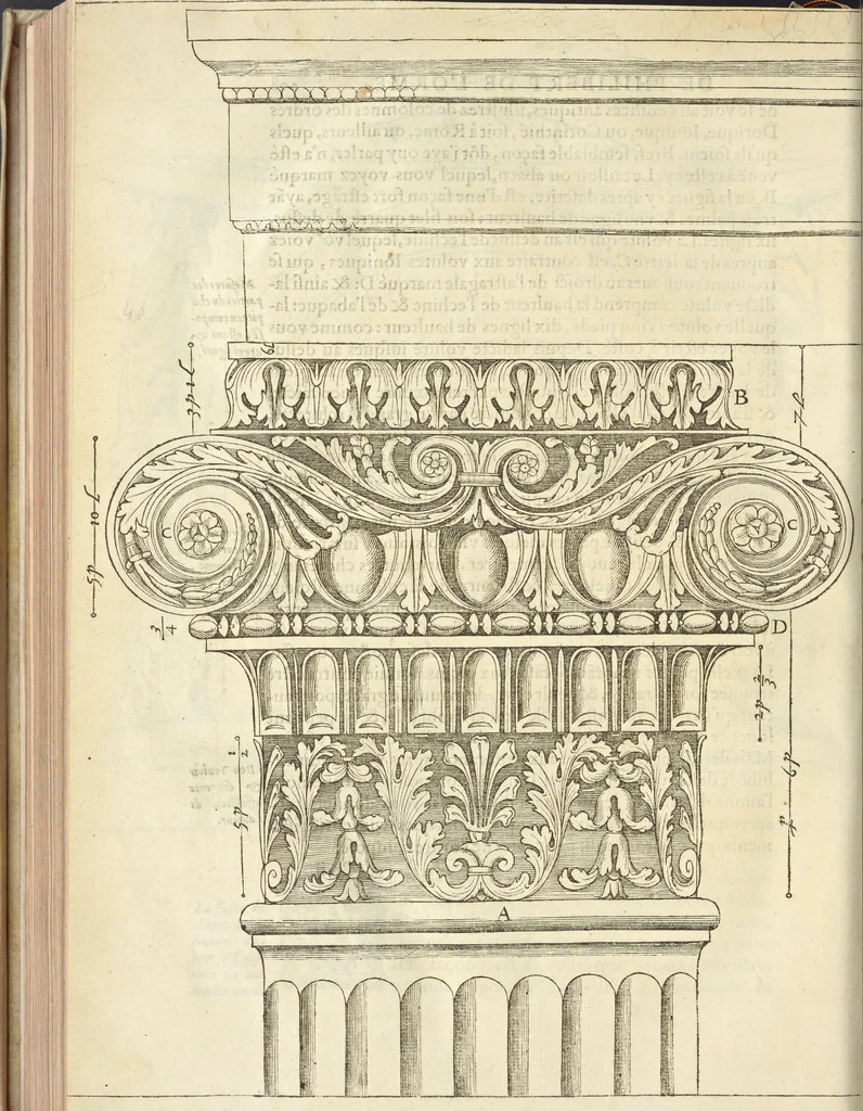 An illustration from Le premier tome de l'architectvre de Philibert de l'Orme .., 1568, leaf 437
