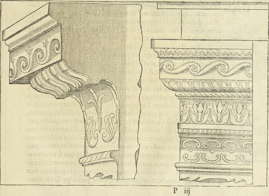An illustration from Le premier tome de l'architectvre de Philibert de l'Orme .., 1568, leaf 438