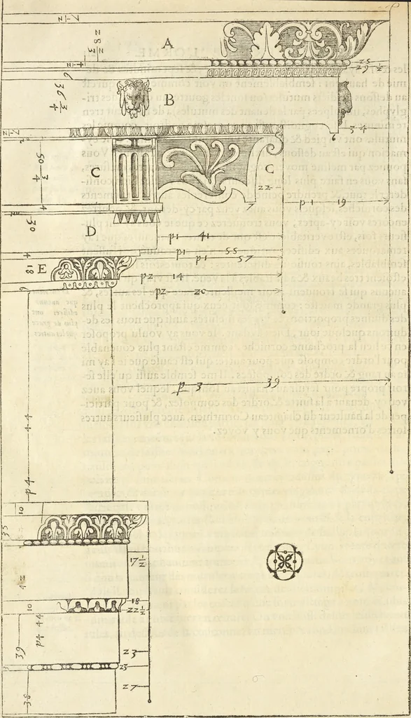 An illustration from Le premier tome de l'architectvre de Philibert de l'Orme .., 1568, leaf 441