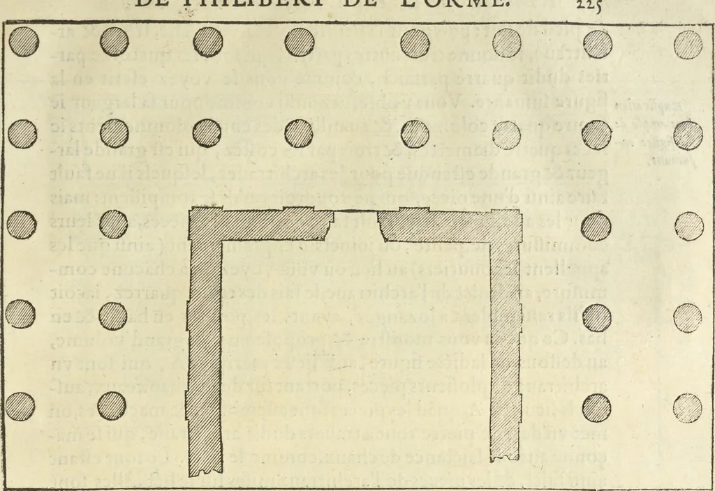 An illustration from Le premier tome de l'architectvre de Philibert de l'Orme .., 1568, leaf 468