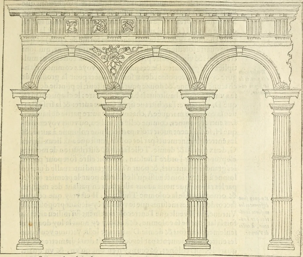 An illustration from Le premier tome de l'architectvre de Philibert de l'Orme .., 1568, leaf 472