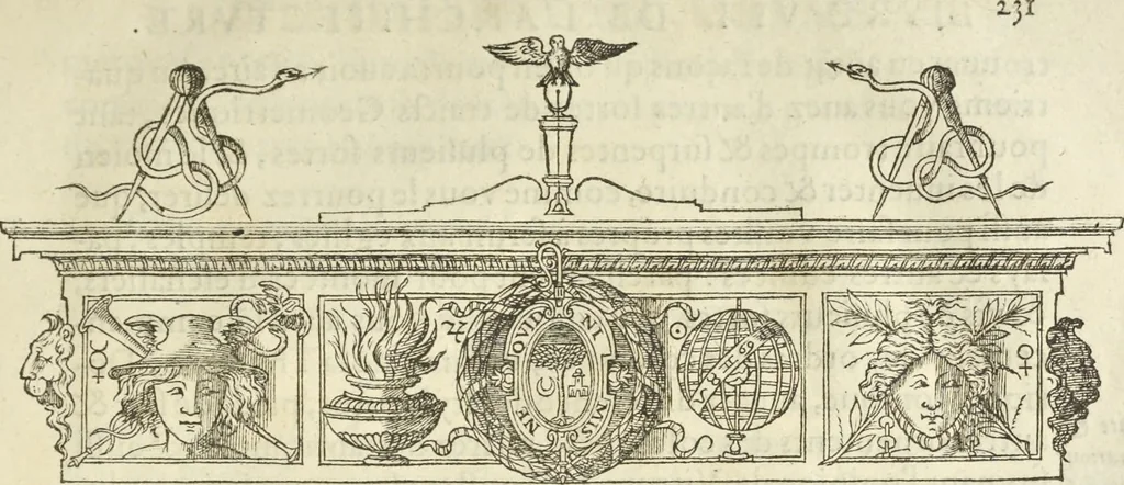 An illustration from Le premier tome de l'architectvre de Philibert de l'Orme .., 1568, leaf 480