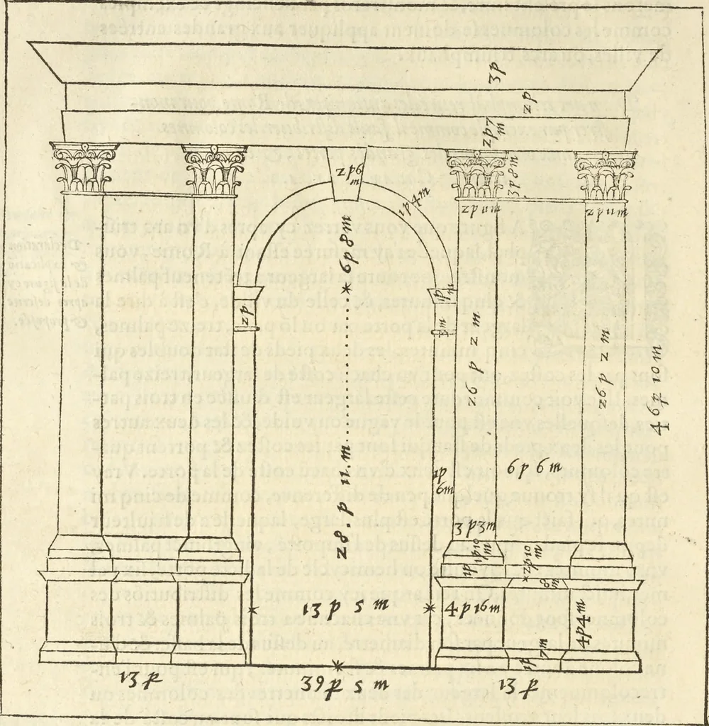 An illustration from Le premier tome de l'architectvre de Philibert de l'Orme .., 1568, leaf 483