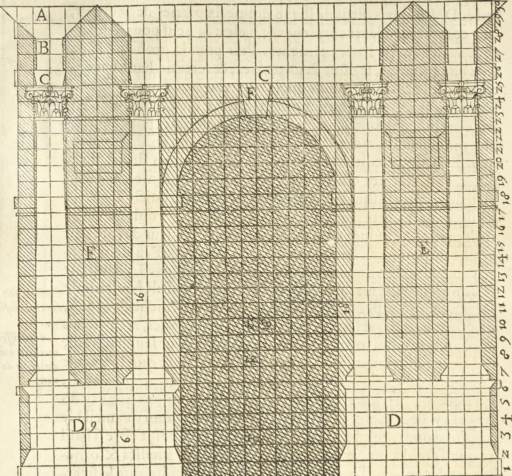An illustration from Le premier tome de l'architectvre de Philibert de l'Orme .., 1568, leaf 485