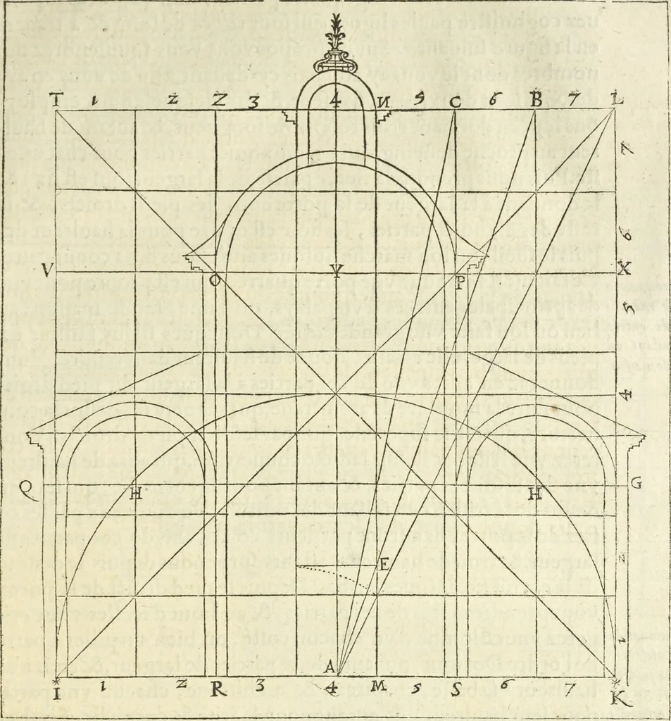 An illustration from Le premier tome de l'architectvre de Philibert de l'Orme .., 1568, leaf 488