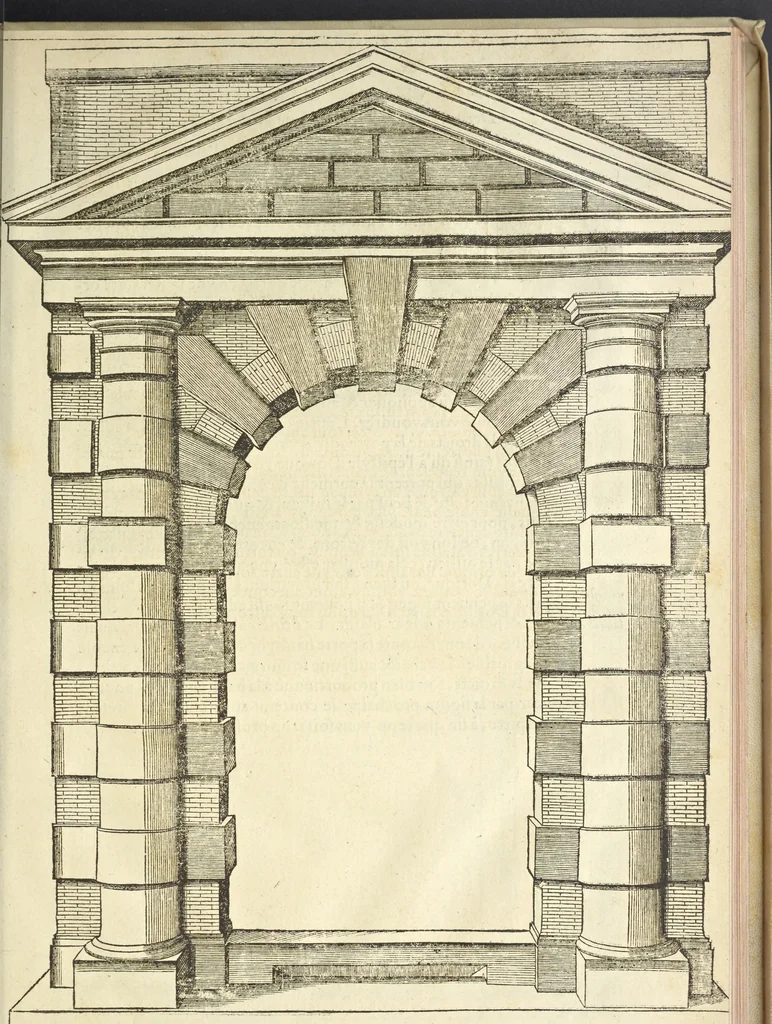 An illustration from Le premier tome de l'architectvre de Philibert de l'Orme .., 1568, leaf 500