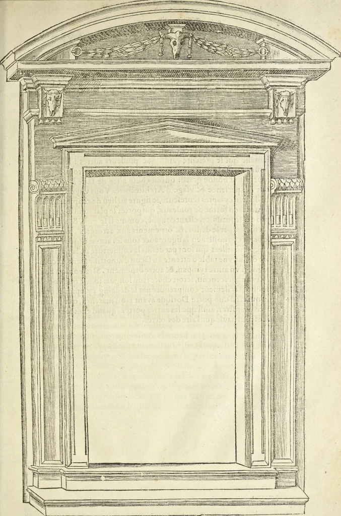 An illustration from Le premier tome de l'architectvre de Philibert de l'Orme .., 1568, leaf 502