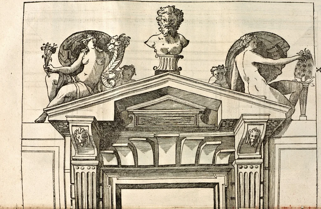 An illustration from Le premier tome de l'architectvre de Philibert de l'Orme .., 1568, leaf 506