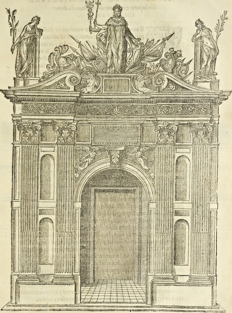 An illustration from Le premier tome de l'architectvre de Philibert de l'Orme .., 1568, leaf 512