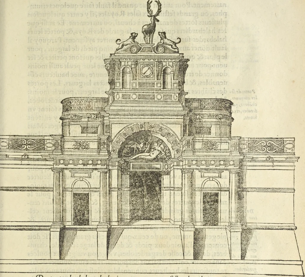 An illustration from Le premier tome de l'architectvre de Philibert de l'Orme .., 1568, leaf 514