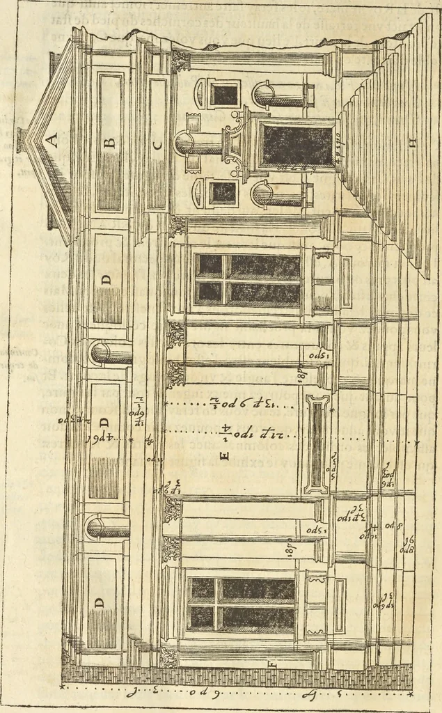 An illustration from Le premier tome de l'architectvre de Philibert de l'Orme .., 1568, leaf 519