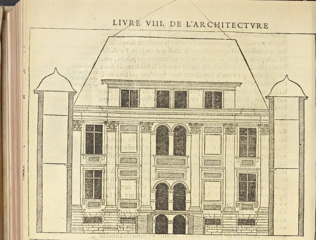 An illustration from Le premier tome de l'architectvre de Philibert de l'Orme .., 1568, leaf 523