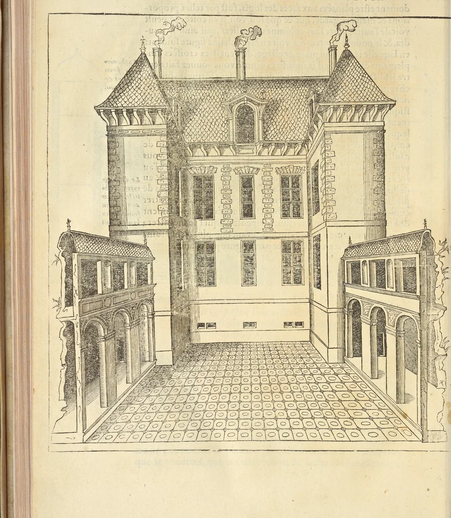 An illustration from Le premier tome de l'architectvre de Philibert de l'Orme .., 1568, leaf 525