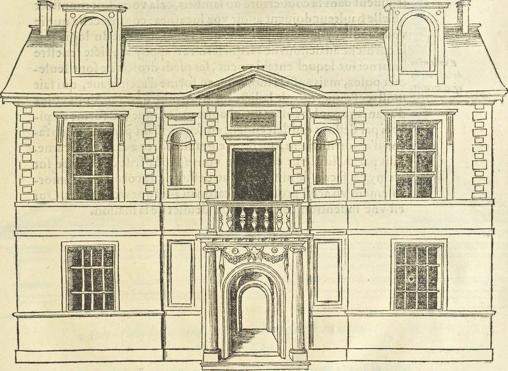 An illustration from Le premier tome de l'architectvre de Philibert de l'Orme .., 1568, leaf 528
