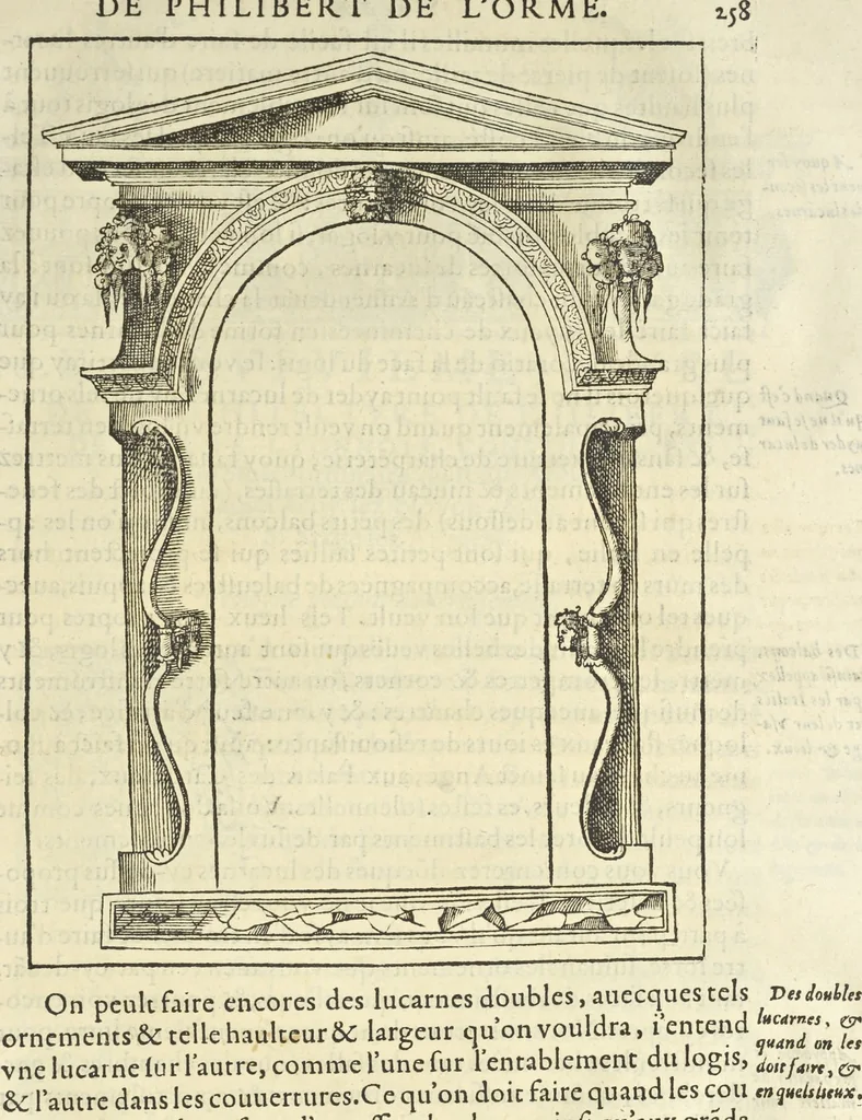An illustration from Le premier tome de l'architectvre de Philibert de l'Orme .., 1568, leaf 534
