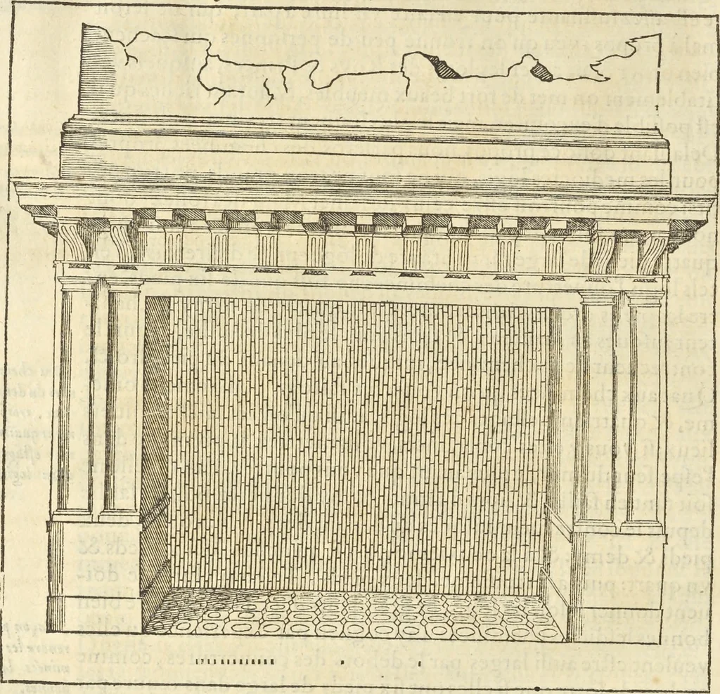 An illustration from Le premier tome de l'architectvre de Philibert de l'Orme .., 1568, leaf 541
