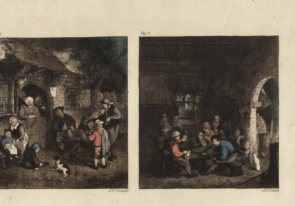 An illustration from A practical treatise on painting : in three parts ; consisting of hints on composition, chiaroscuro, and colouring ; the whole illustrated by examples from the Italian, Venetian, Flemish, and Dutch schools, 1827, leaf 258