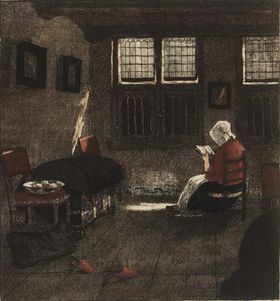 An illustration from A practical treatise on painting : in three parts ; consisting of hints on composition, chiaroscuro, and colouring ; the whole illustrated by examples from the Italian, Venetian, Flemish, and Dutch schools, 1827, leaf 258