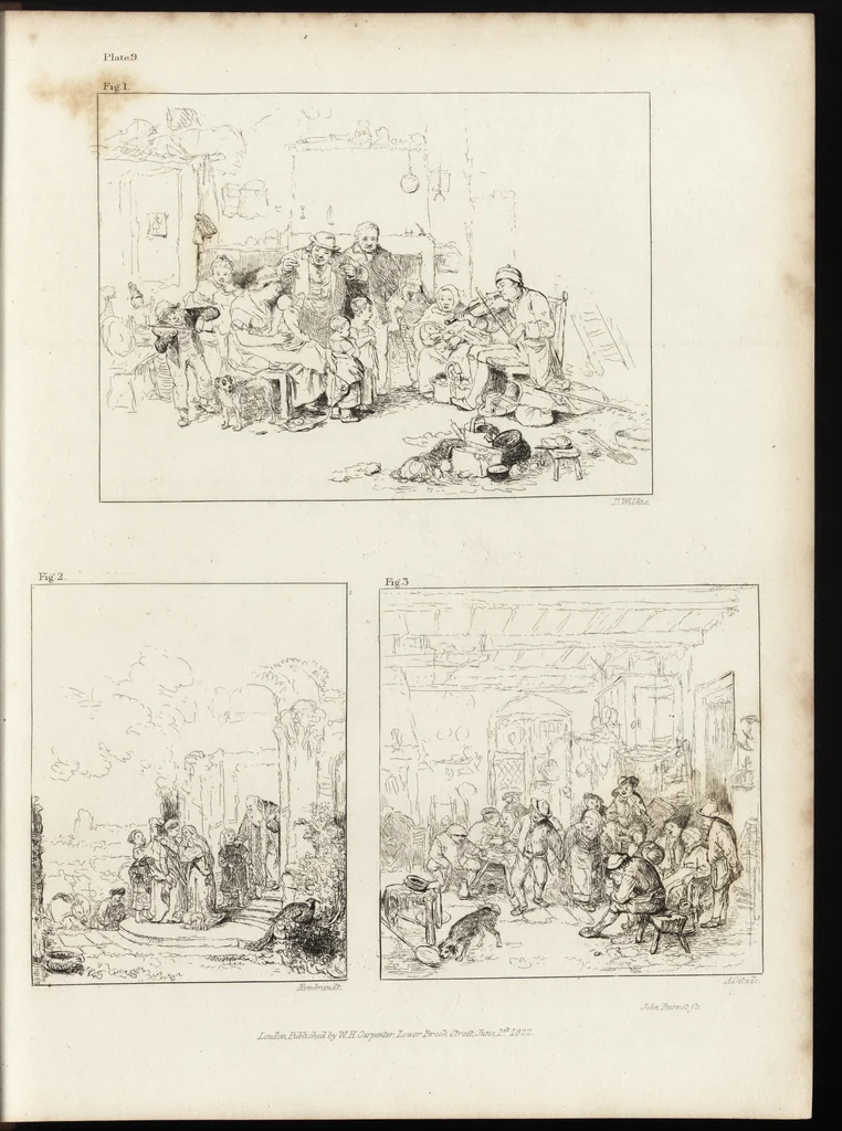 An illustration from A practical treatise on painting : in three parts ; consisting of hints on composition, chiaroscuro, and colouring ; the whole illustrated by examples from the Italian, Venetian, Flemish, and Dutch schools, 1827, leaf 70