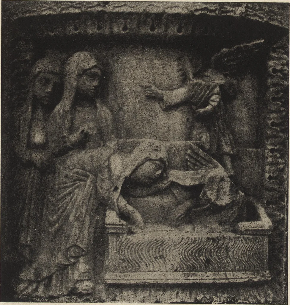 An illustration from La colonna del Cereo pasquale di Gaeta : contributo alla storia dell'arte medioevale, 1905, leaf 101