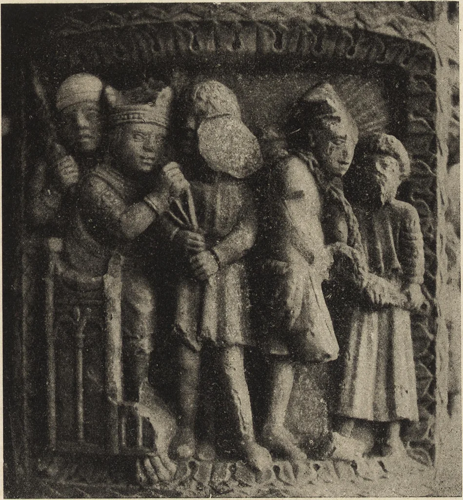 An illustration from La colonna del Cereo pasquale di Gaeta : contributo alla storia dell'arte medioevale, 1905, leaf 56