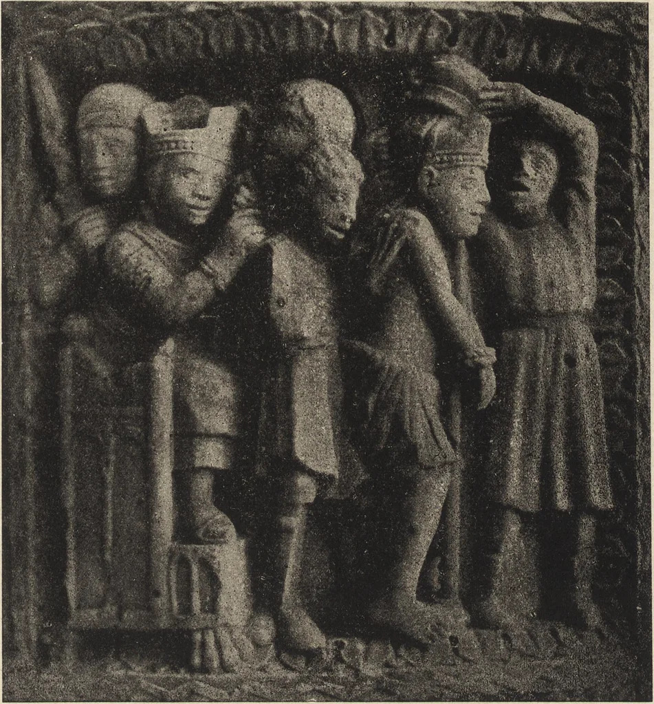 An illustration from La colonna del Cereo pasquale di Gaeta : contributo alla storia dell'arte medioevale, 1905, leaf 57