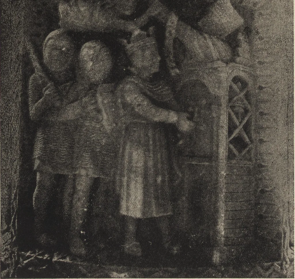 An illustration from La colonna del Cereo pasquale di Gaeta : contributo alla storia dell'arte medioevale, 1905, leaf 63